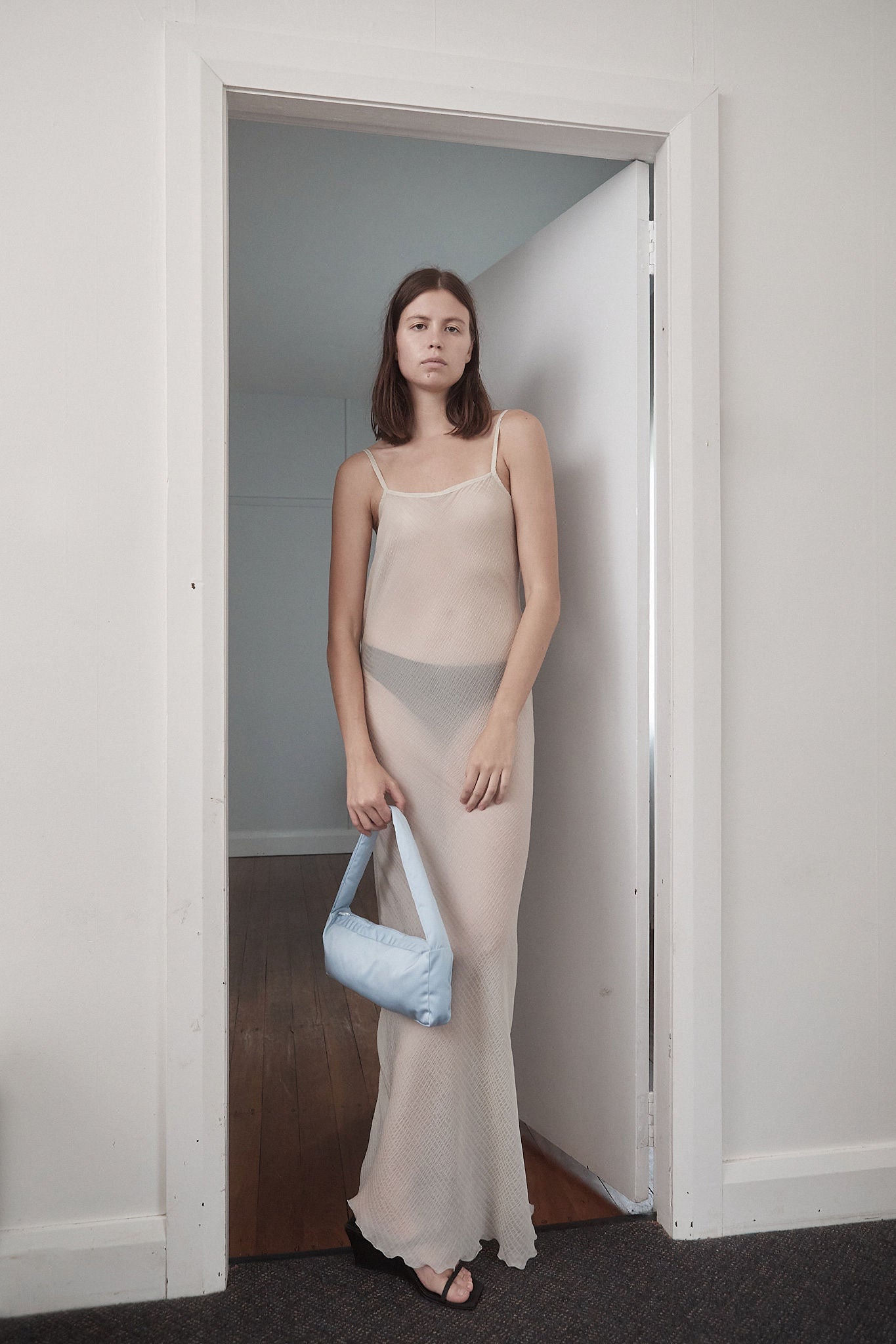 Load image into Gallery viewer, ABSTRACT DRESS - CLOUD