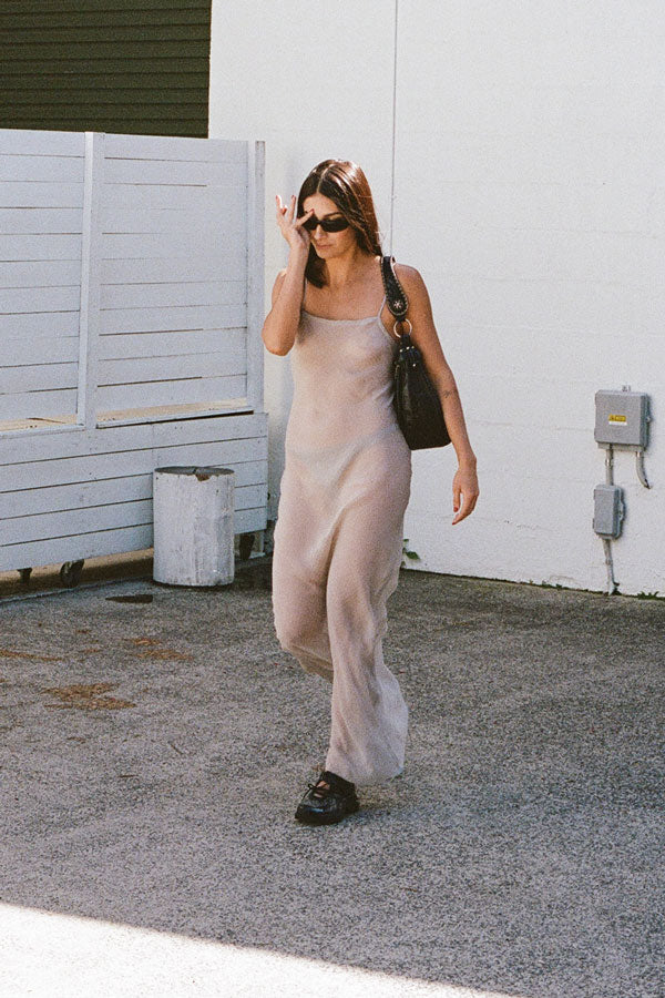 Load image into Gallery viewer, ABSTRACT DRESS - CLOUD