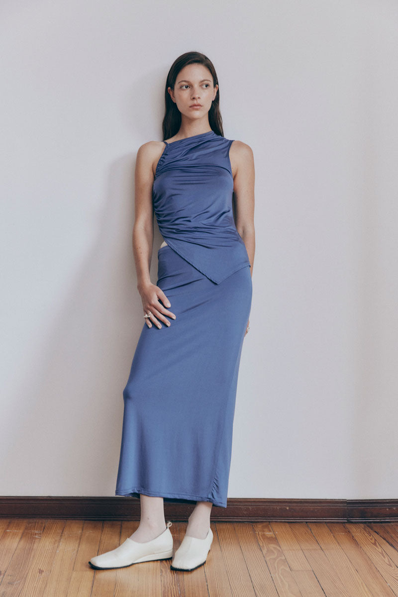 Load image into Gallery viewer, Midi Skirt - Slate