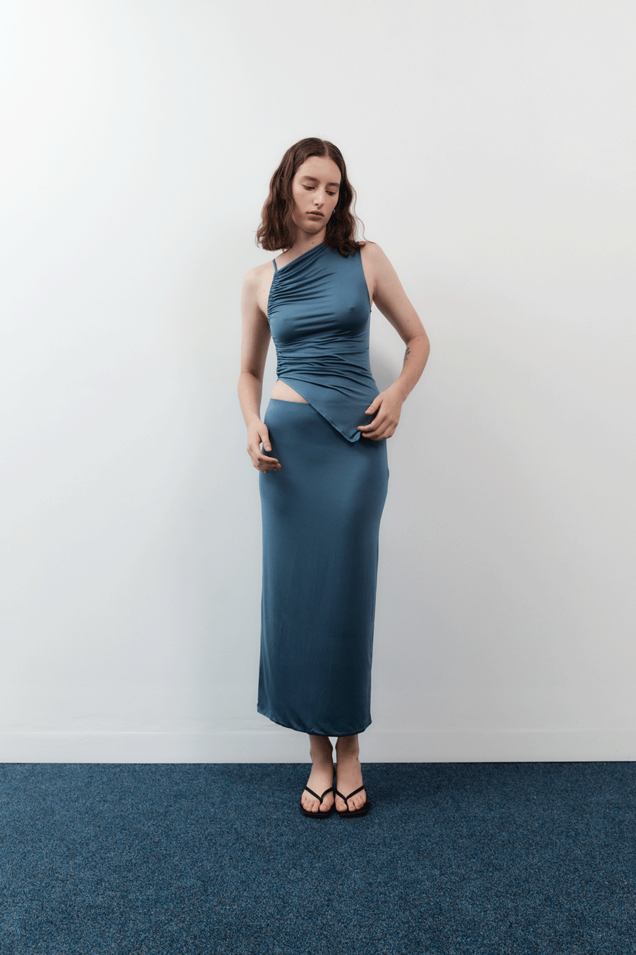 Load image into Gallery viewer, Asymmetric Top - Slate