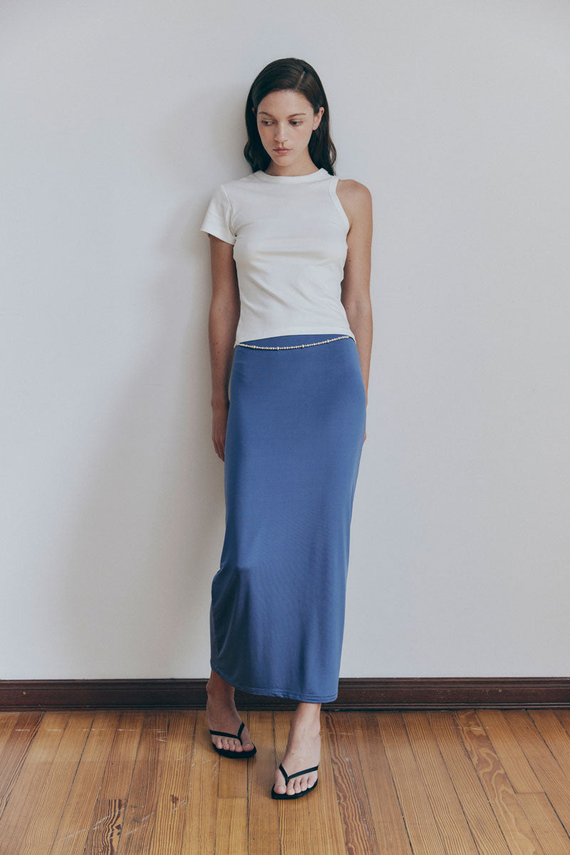 Load image into Gallery viewer, Midi Skirt - Slate