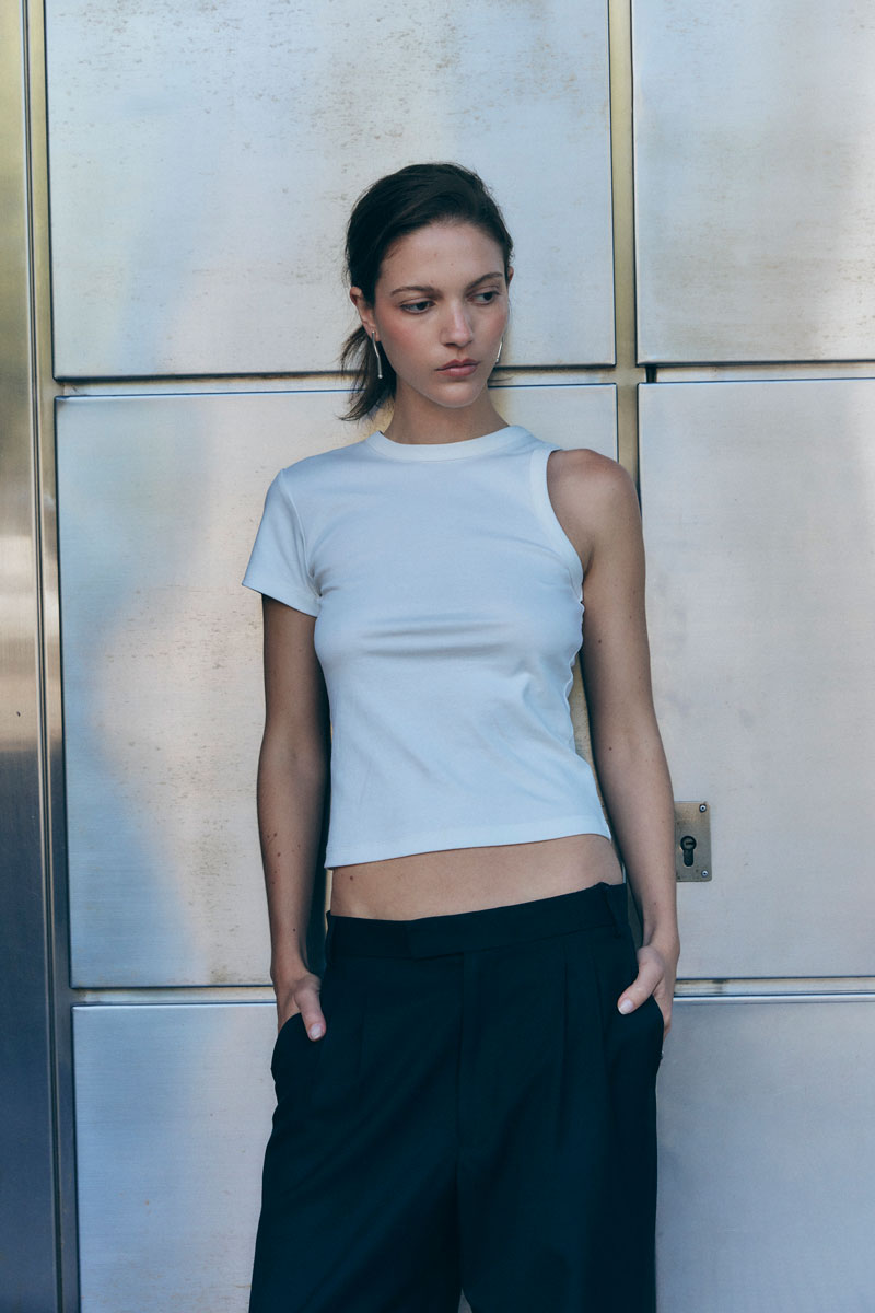 Load image into Gallery viewer, Deconstructed Tee - Off White