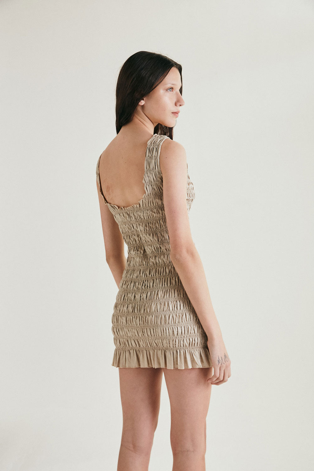 Load image into Gallery viewer, Cometa Dress - Sand