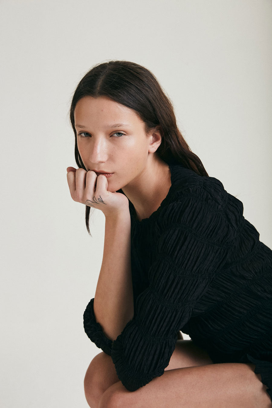 Load image into Gallery viewer, DAWN DRESS - BLACK