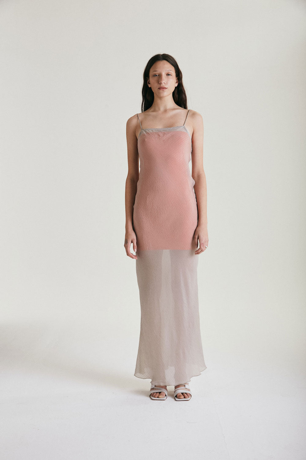 Load image into Gallery viewer, ABSTRACT DRESS - CLOUD