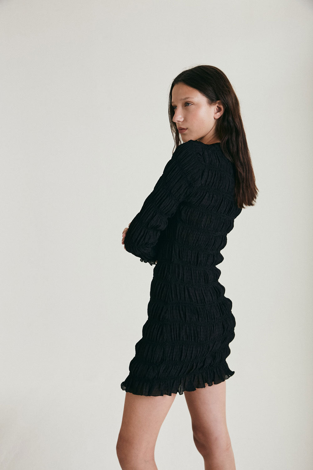 Load image into Gallery viewer, DAWN DRESS - BLACK