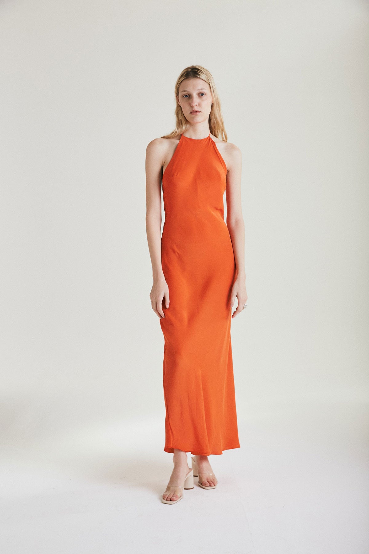 Load image into Gallery viewer, Orbital Dress - Orange