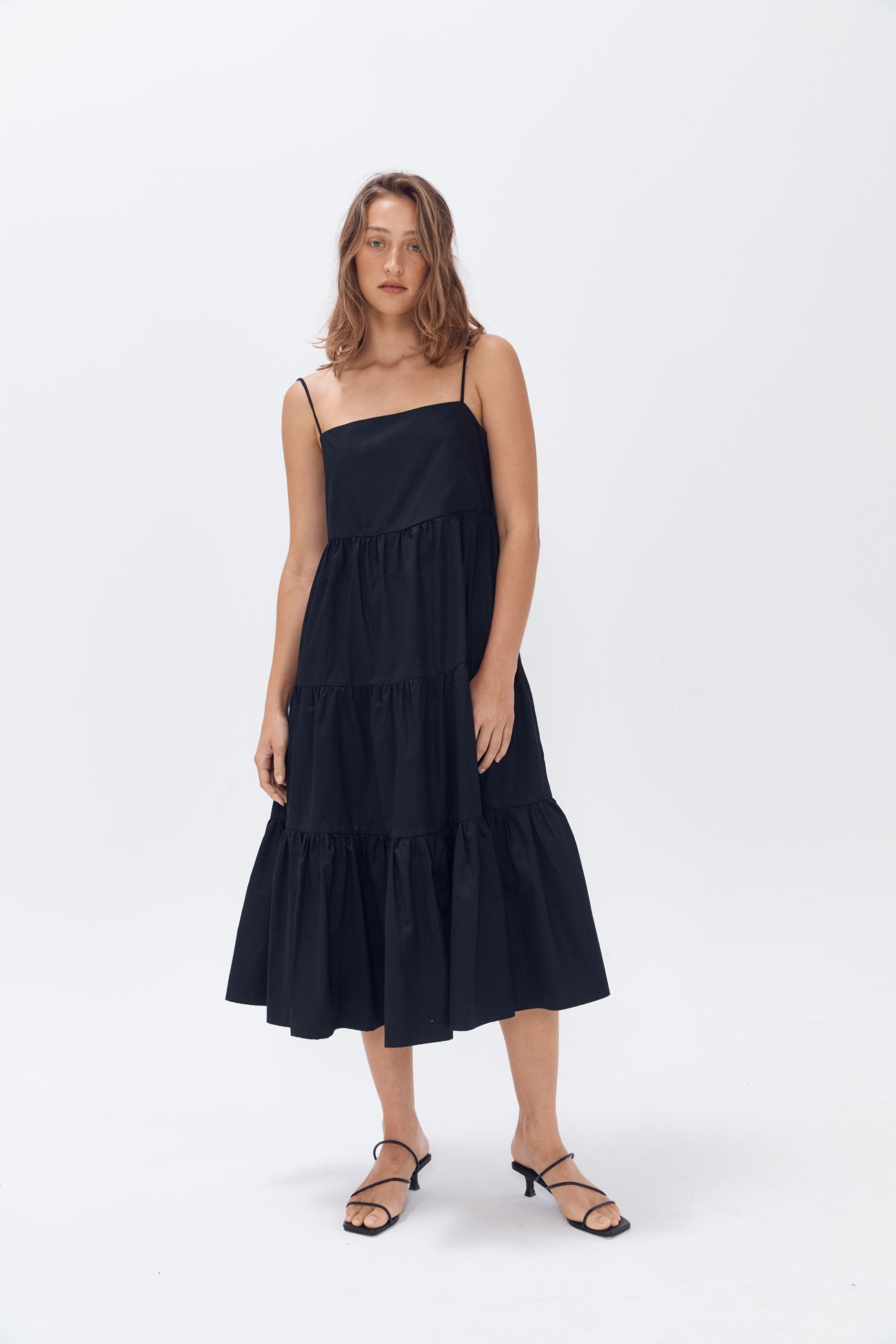 Load image into Gallery viewer, Salvia Dress - Black