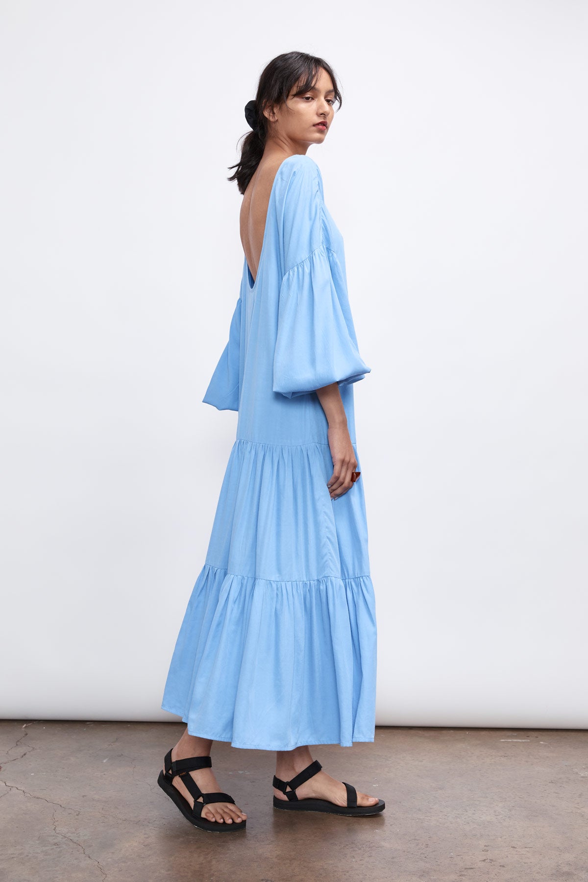 Load image into Gallery viewer, Espumoso Dress - Sky Blue