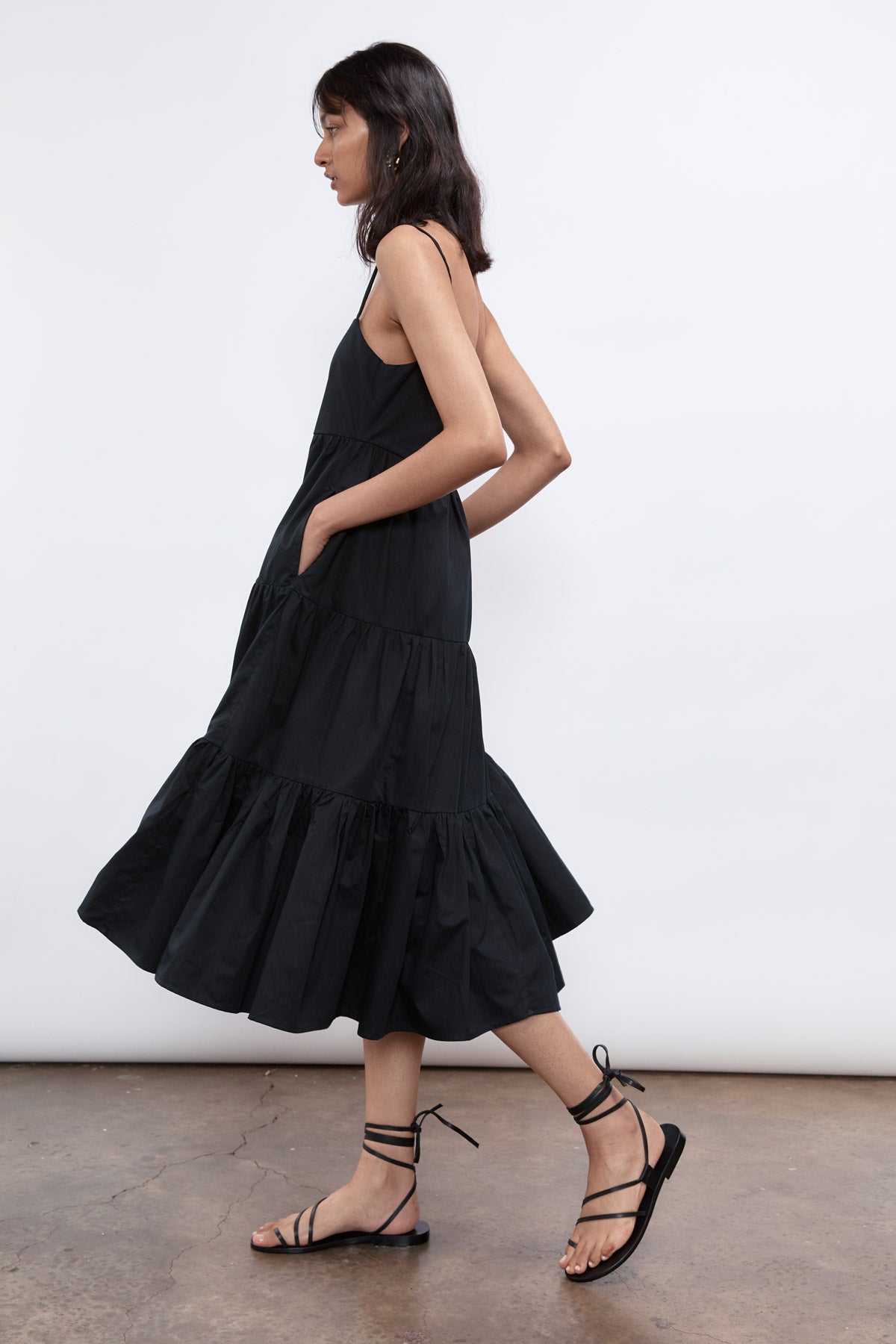 Load image into Gallery viewer, Salvia Dress - Black