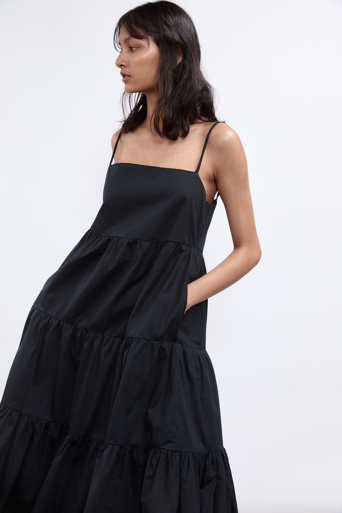 Load image into Gallery viewer, Salvia Dress - Black