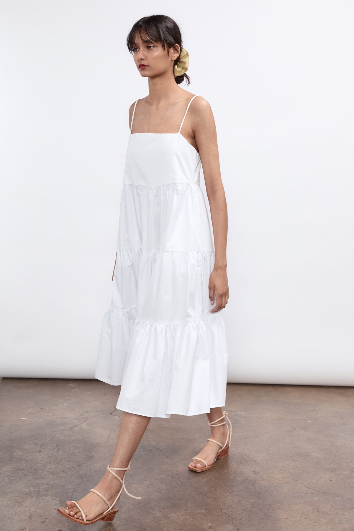 Load image into Gallery viewer, Salvia Dress - White