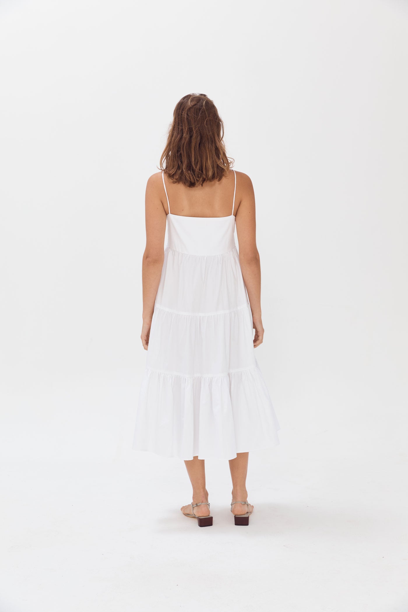 Load image into Gallery viewer, Salvia Dress - White