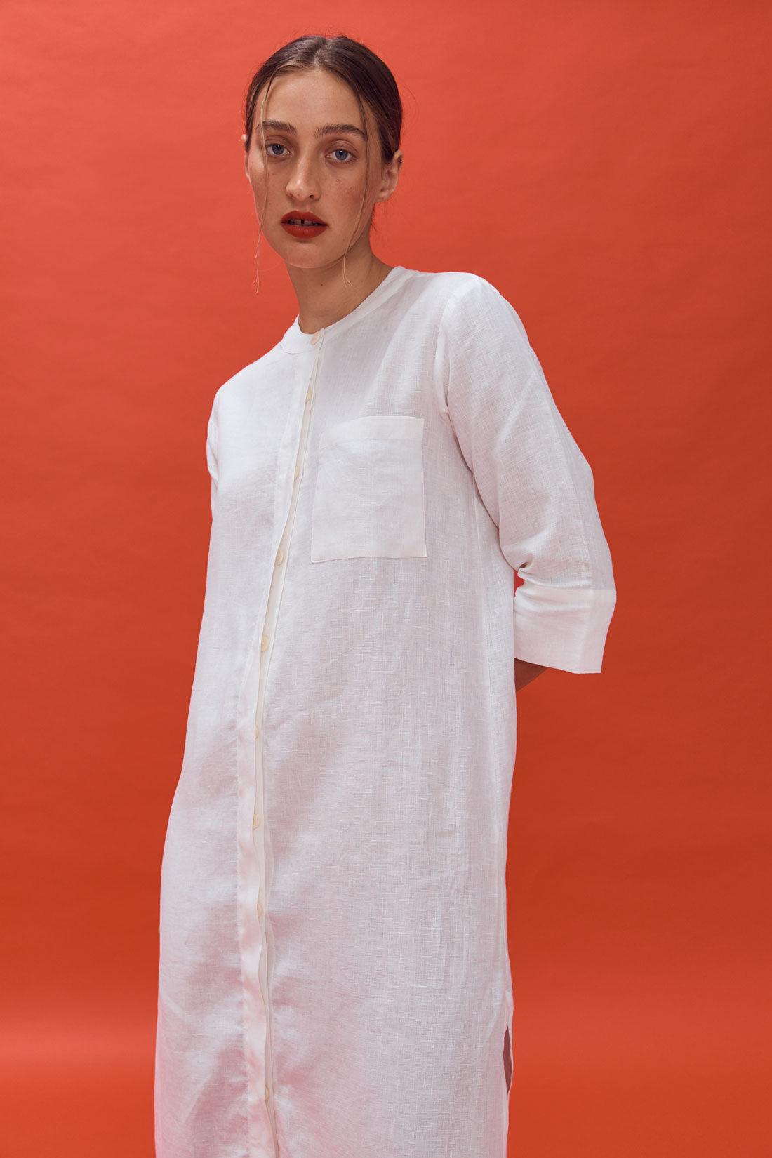 Load image into Gallery viewer, Caracol Tunic - White
