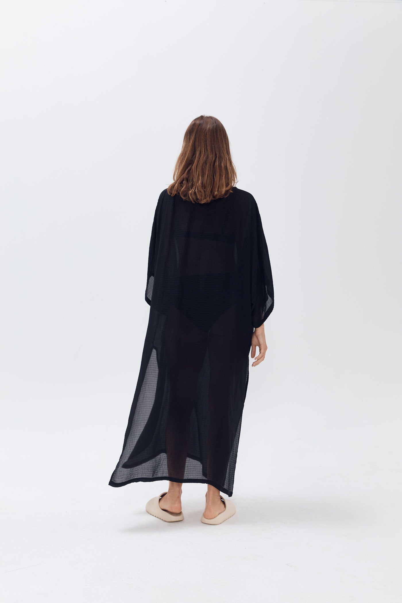 Load image into Gallery viewer, Laguna Kaftan - Black
