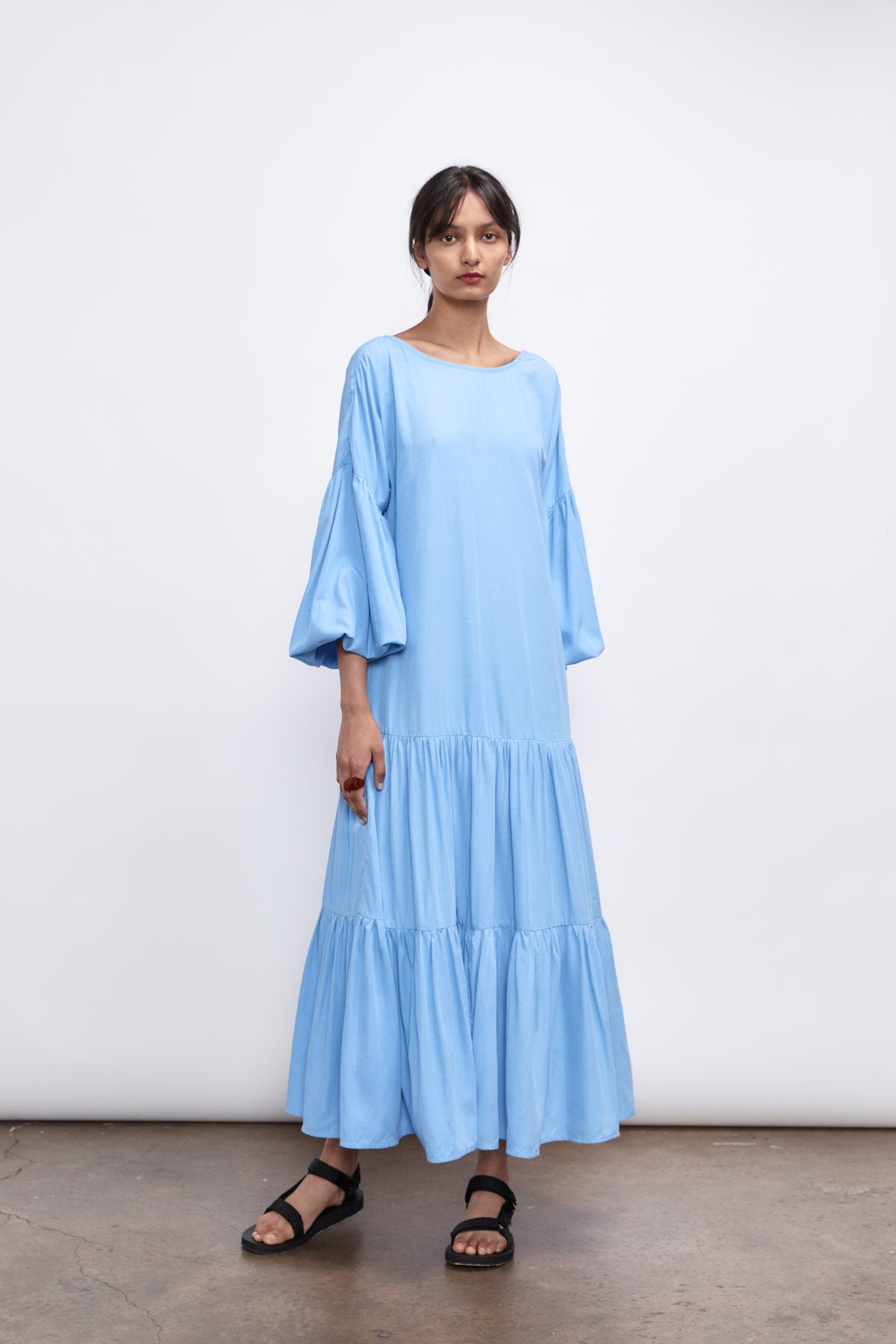 Load image into Gallery viewer, Espumoso Dress - Sky Blue
