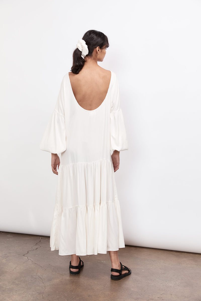 Espumoso Dress - Off White - Bamboo - Natural fabrics - Luxury Brand ...